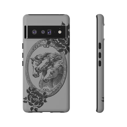 Cameo of Horses Google Pixel Tough Cases