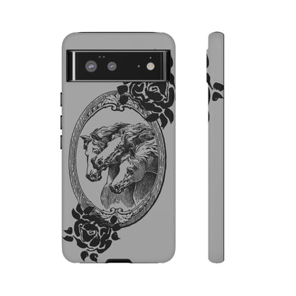 Cameo of Horses Google Pixel Tough Cases