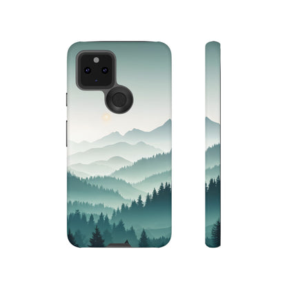 Blue Mountain Silhouette Google Pixel Tough Cases