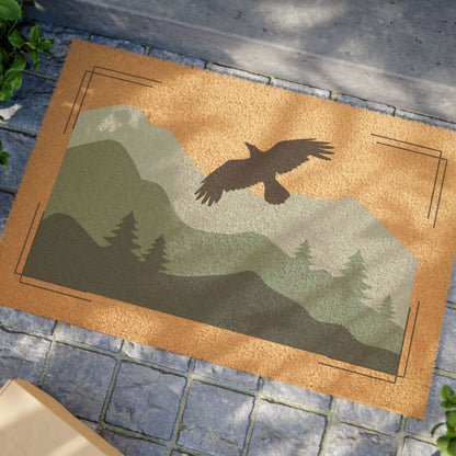 Mountain Scene Doormat