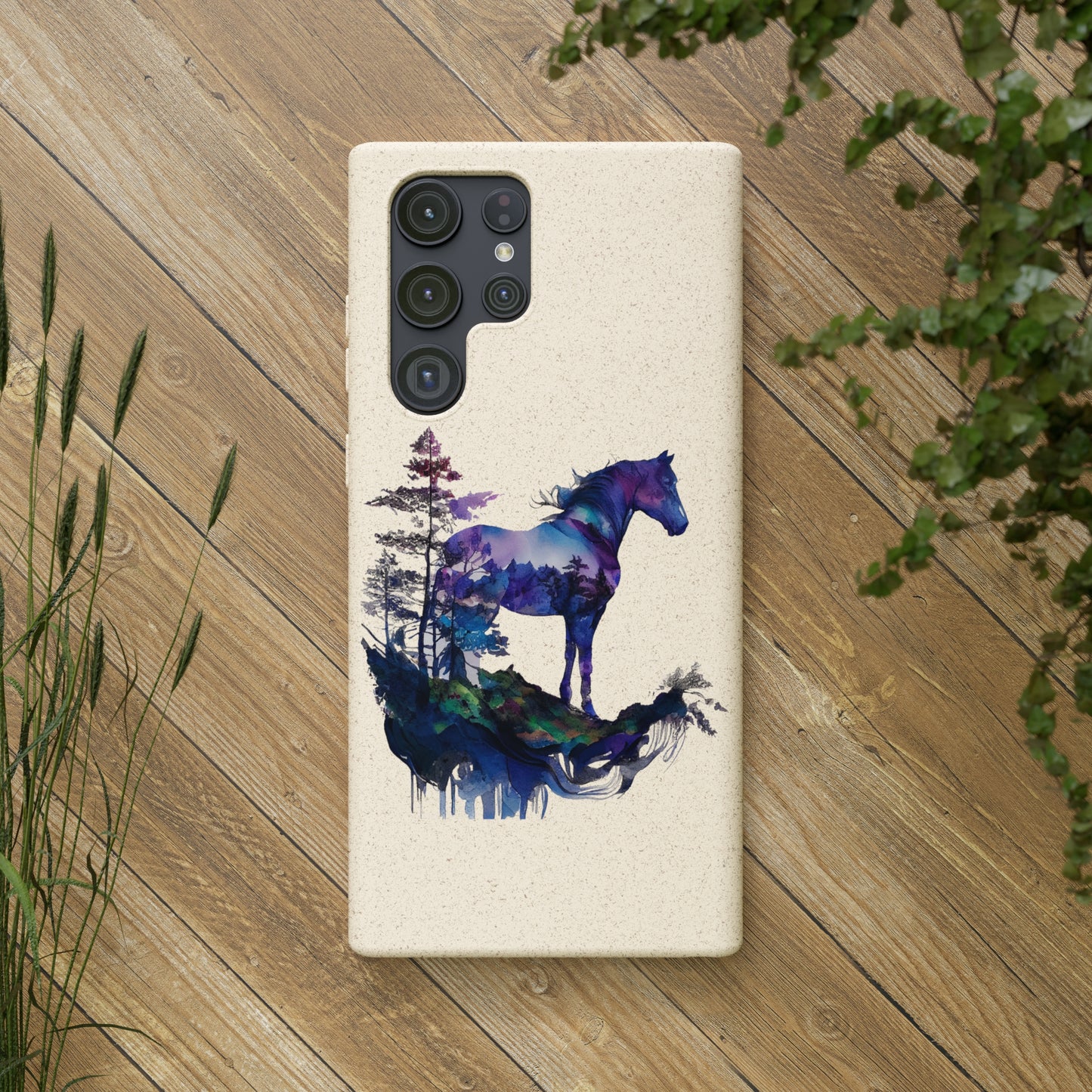 Indigo Mountain Horse Biodegradable Cases