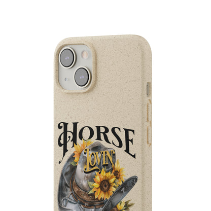 Horse Lovin' Honey Biodegradable Cases