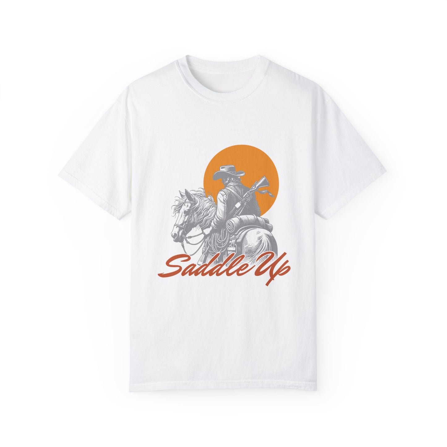 Saddle Up Unisex Garment-Dyed T-shirt