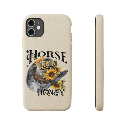 Horse Lovin' Honey Biodegradable Cases