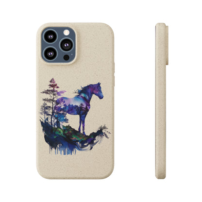 Indigo Mountain Horse Biodegradable Cases