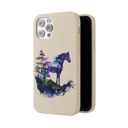 Indigo Mountain Horse Biodegradable Cases