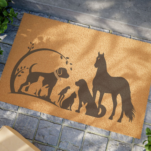 All The Animals Doormat