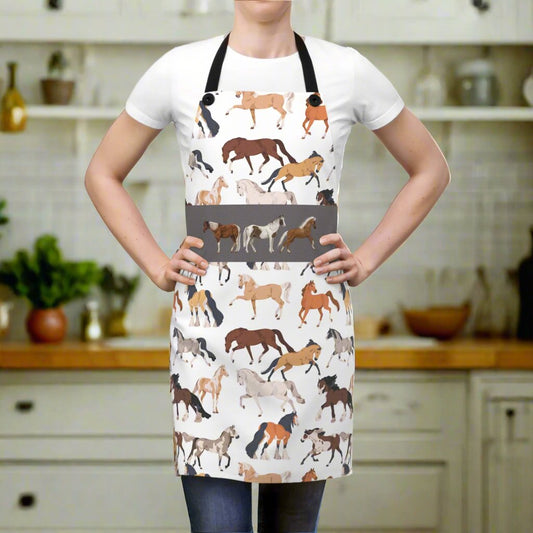 Horse Pattern Apron