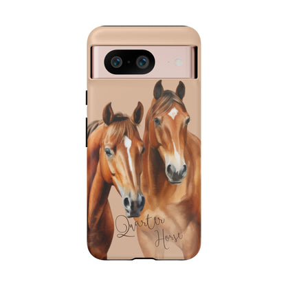 Horse Breeds - Quarter Horse Google Pixel Tough Cases