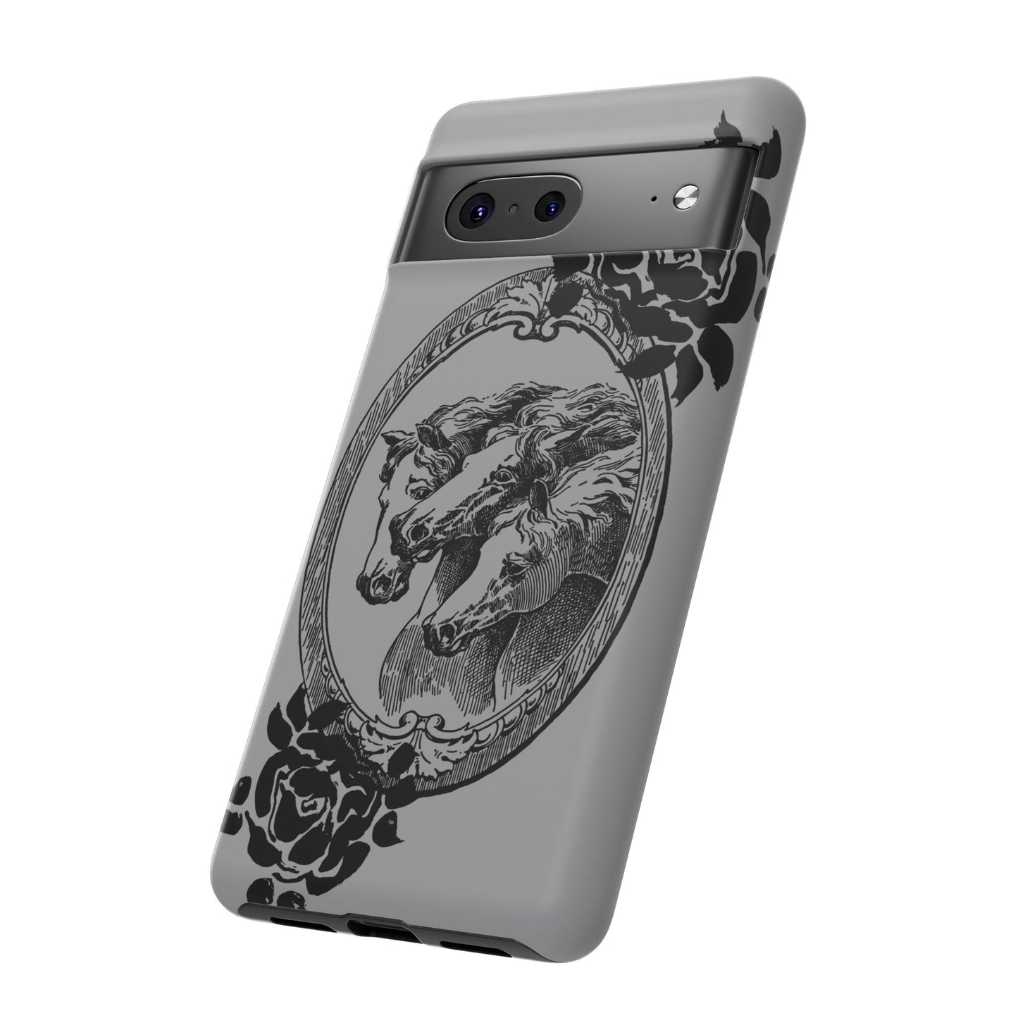 Cameo of Horses Google Pixel Tough Cases