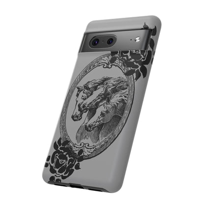 Cameo of Horses Google Pixel Tough Cases