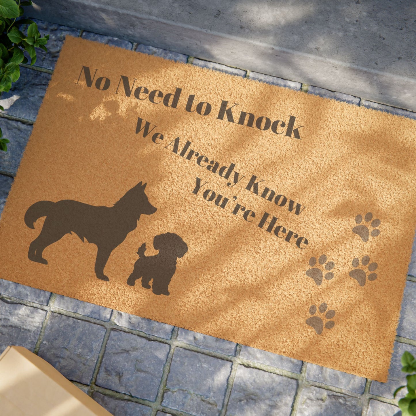 No Need To Knock Doormat