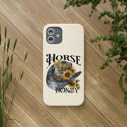 Horse Lovin' Honey Biodegradable Cases