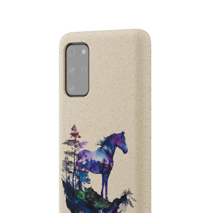 Indigo Mountain Horse Biodegradable Cases