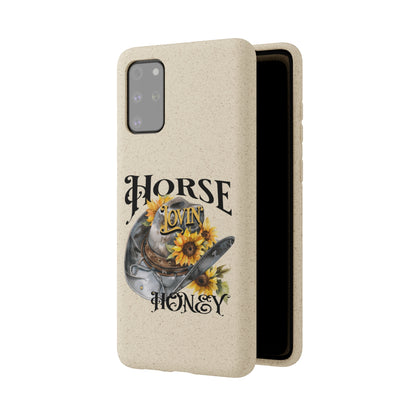 Horse Lovin' Honey Biodegradable Cases