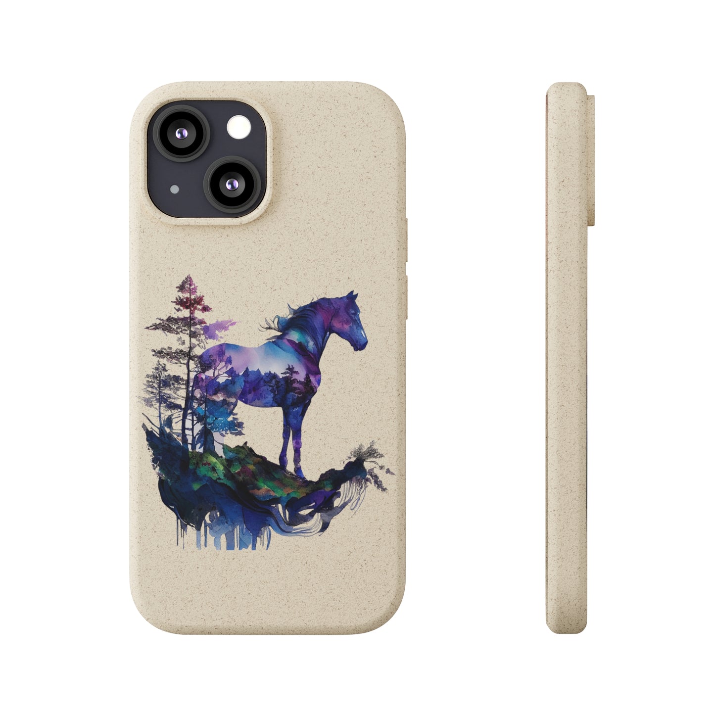 Indigo Mountain Horse Biodegradable Cases