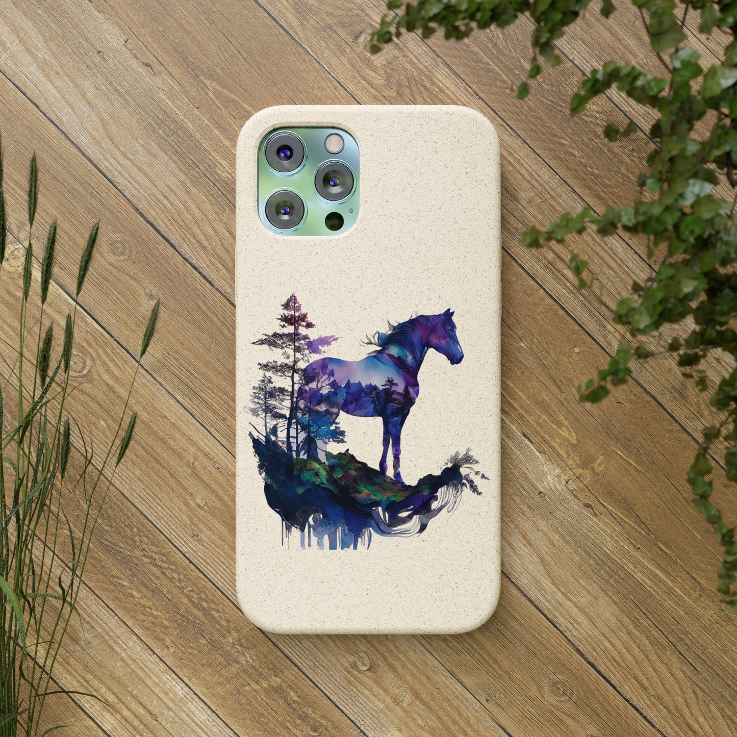 Indigo Mountain Horse Biodegradable Cases