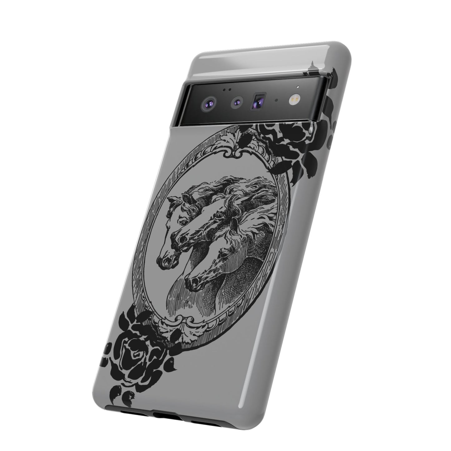 Cameo of Horses Google Pixel Tough Cases