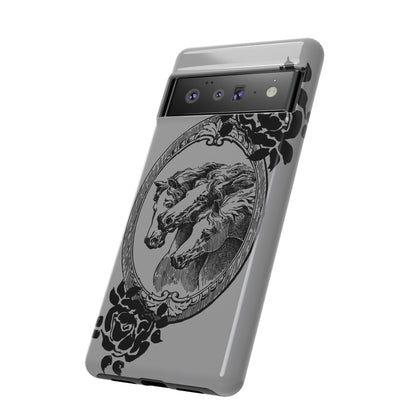 Cameo of Horses Google Pixel Tough Cases