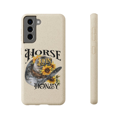 Horse Lovin' Honey Biodegradable Cases