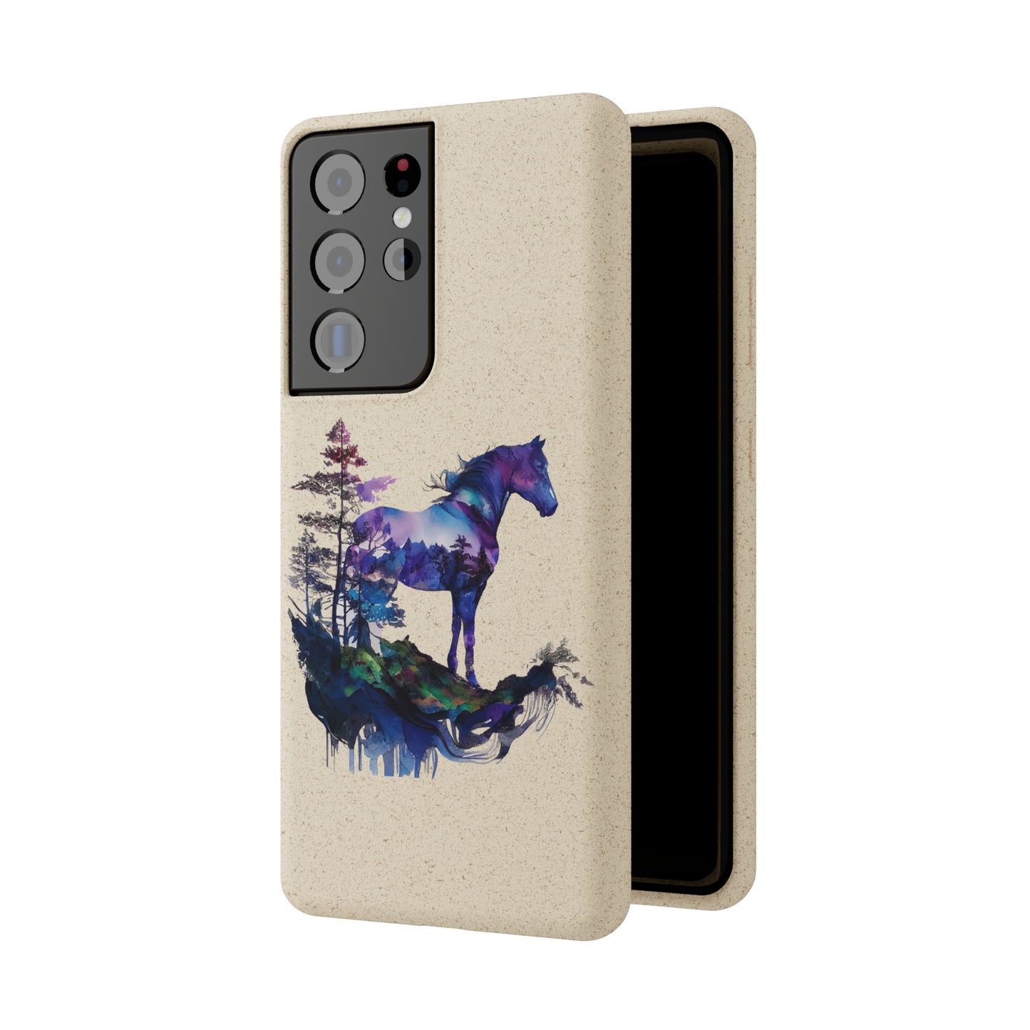 Indigo Mountain Horse Biodegradable Cases