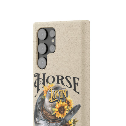 Horse Lovin' Honey Biodegradable Cases