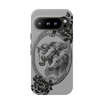 Cameo of Horses Google Pixel Tough Cases