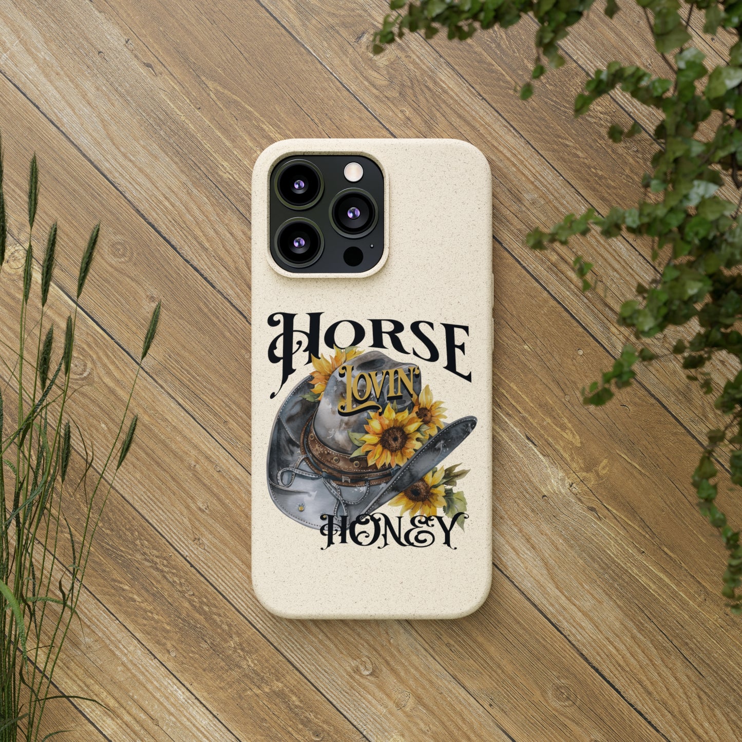 Horse Lovin' Honey Biodegradable Cases