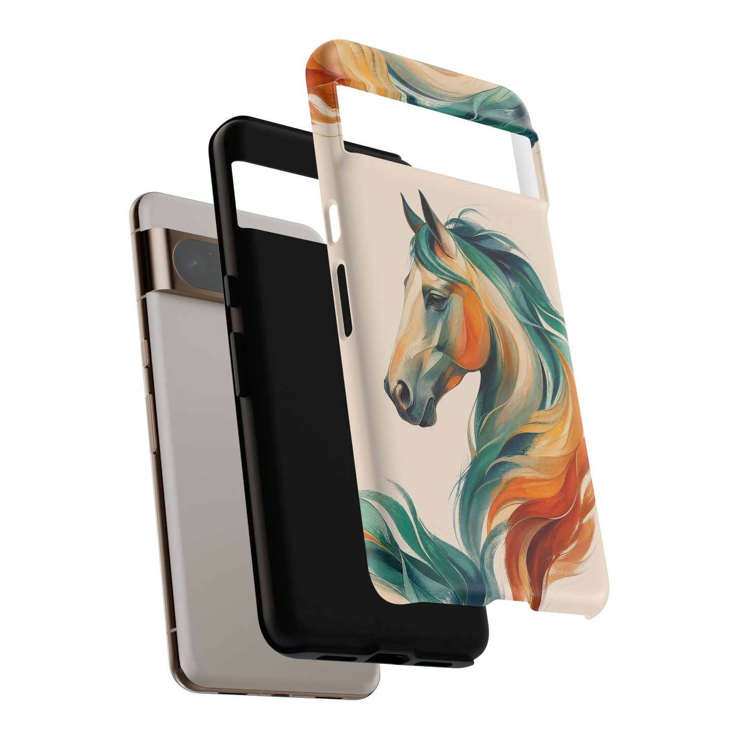Fire And Ice Google Pixel Tough Cases