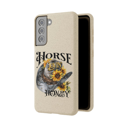 Horse Lovin' Honey Biodegradable Cases