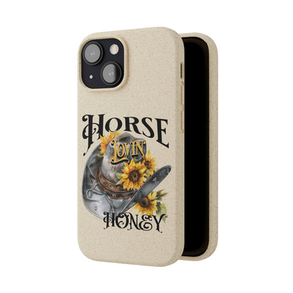 Horse Lovin' Honey Biodegradable Cases