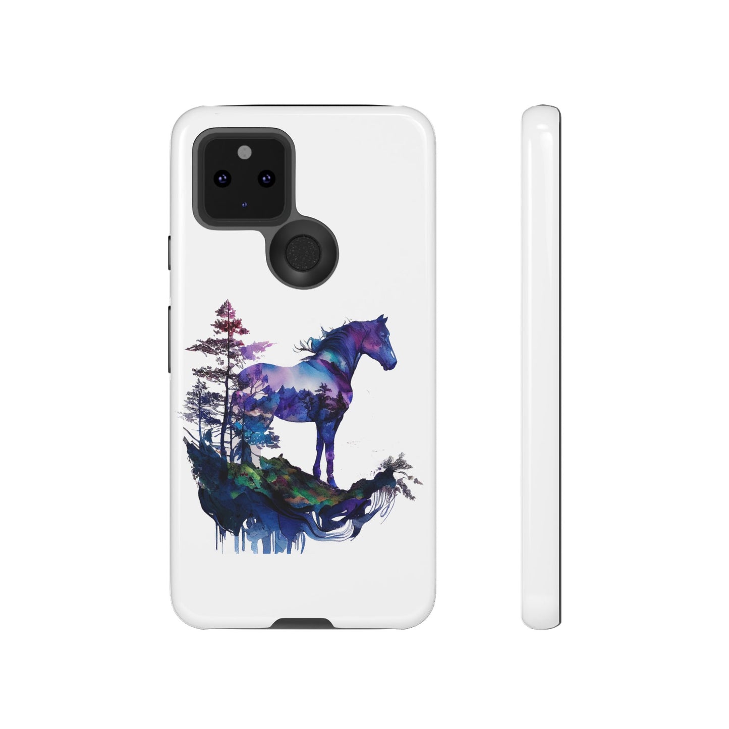 Indigo Mountain Horse Google Pixel Tough Case