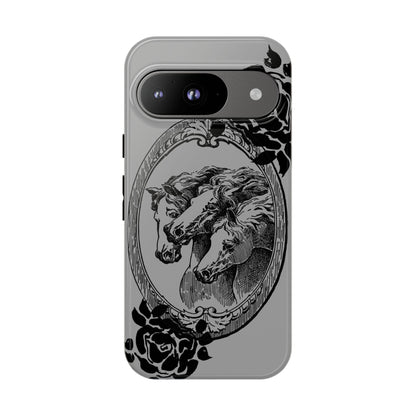 Cameo of Horses Google Pixel Tough Cases