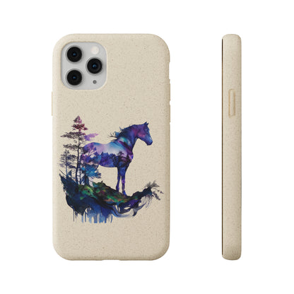 Indigo Mountain Horse Biodegradable Cases