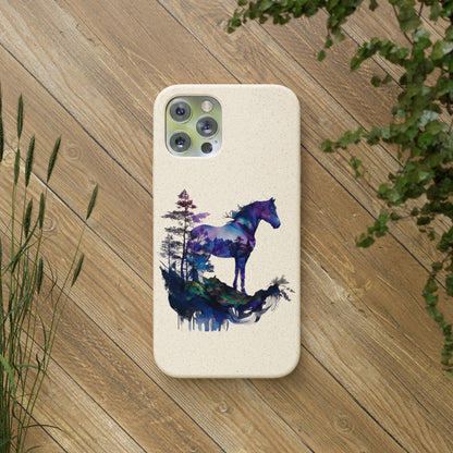 Indigo Mountain Horse Biodegradable Cases