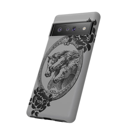 Cameo of Horses Google Pixel Tough Cases