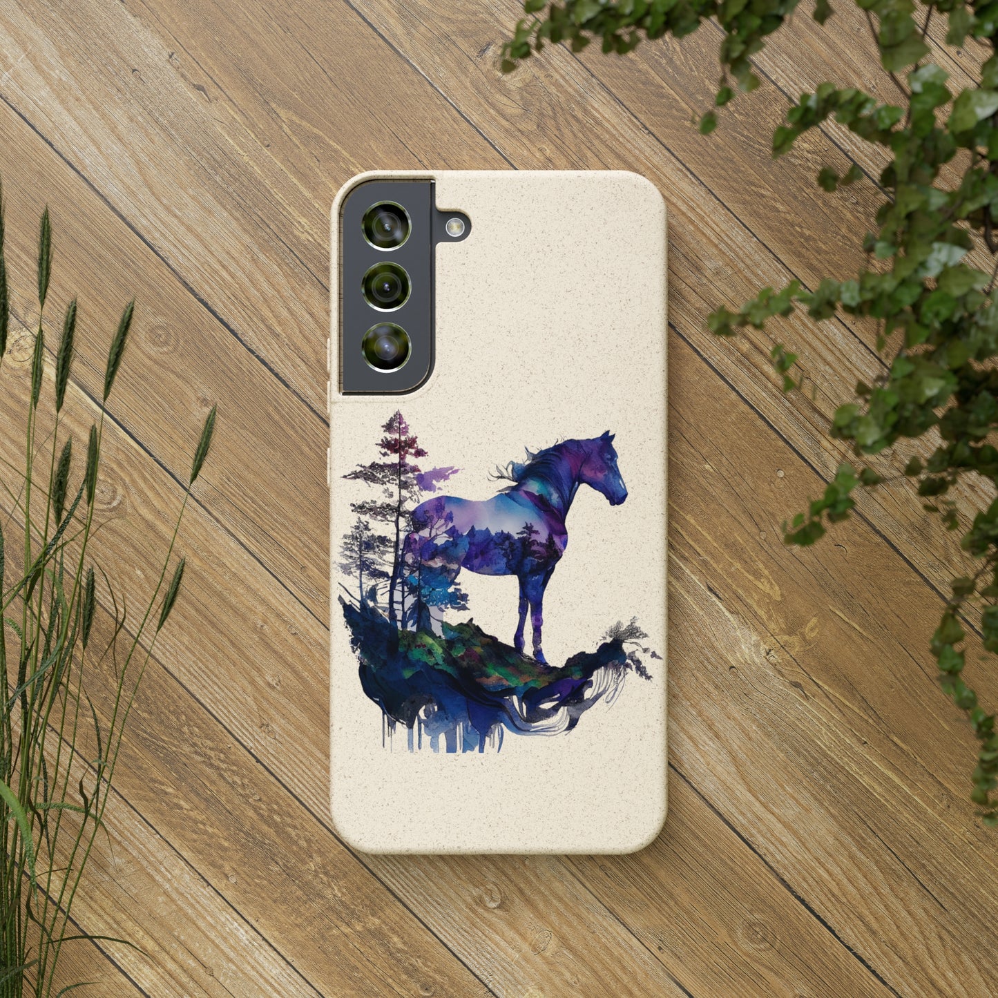 Indigo Mountain Horse Biodegradable Cases