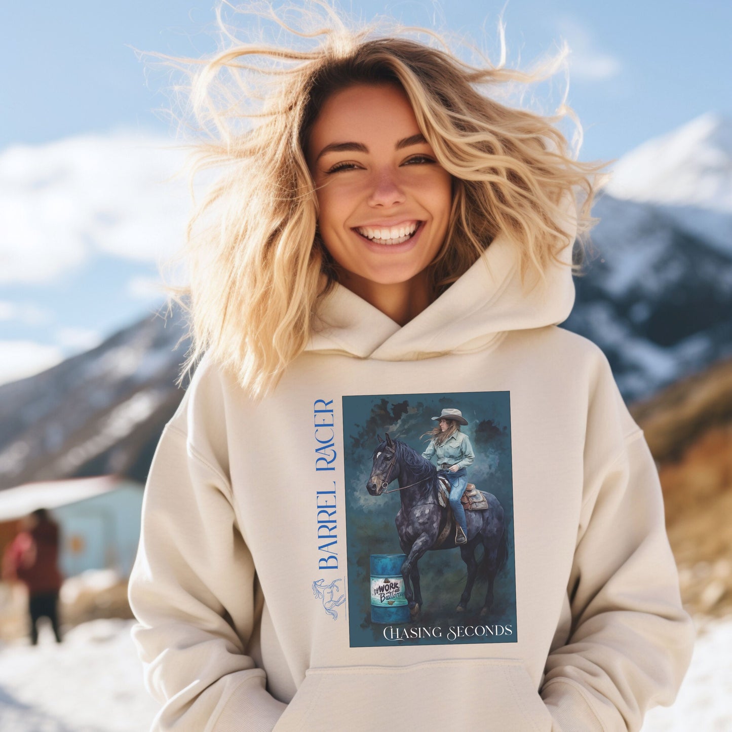 Barrel Racer - Chasing Seconds Unisex Hoodie