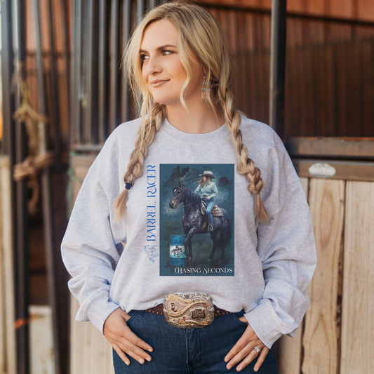 Barrel Racer - Chasing Seconds Unisex Sweatshirt