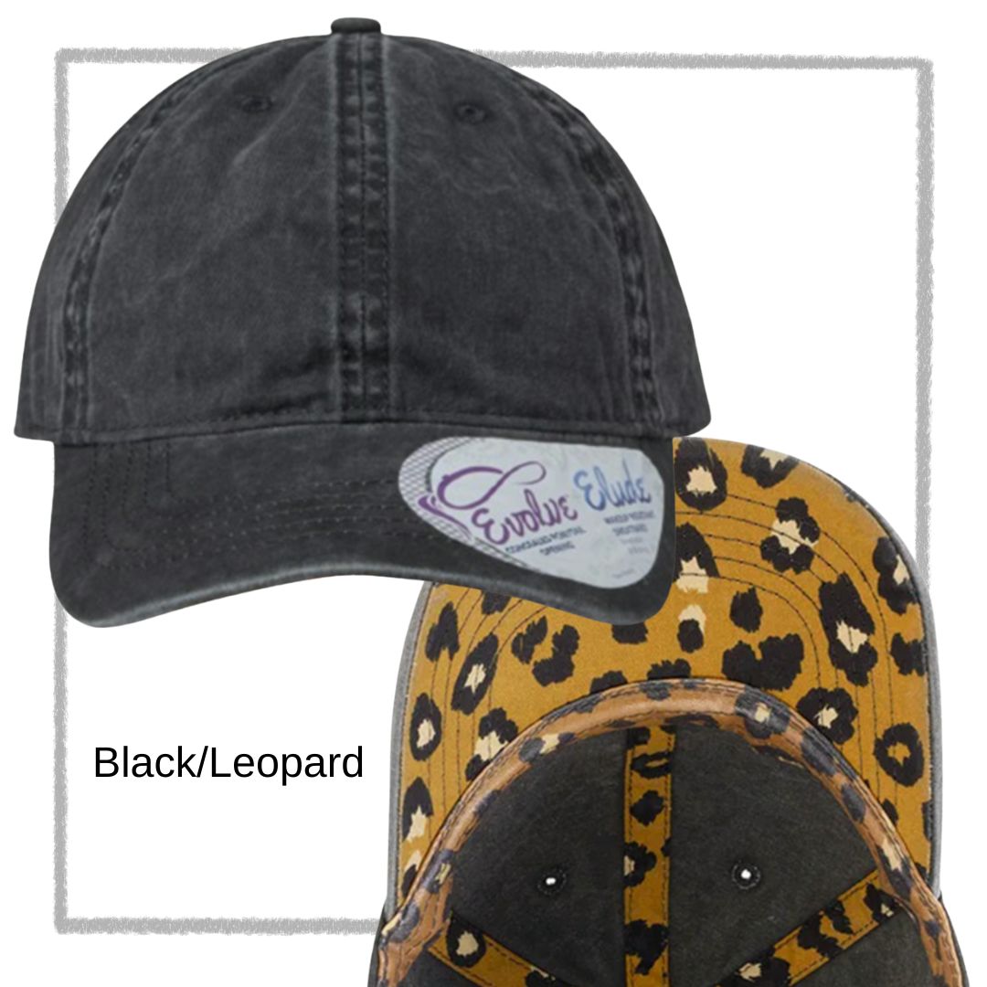 Embroidered Pony Tail Cap with Fashion Undervisor