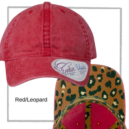 Embroidered Pony Tail Cap with Fashion Undervisor