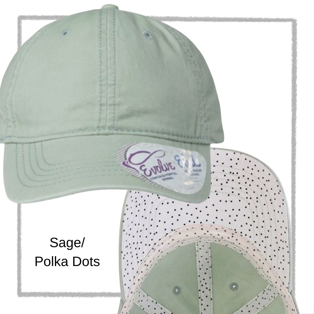 Embroidered Pony Tail Cap with Fashion Undervisor Dark