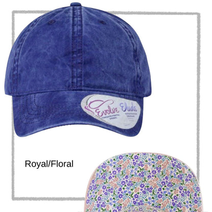 Embroidered Pony Tail Cap with Fashion Undervisor