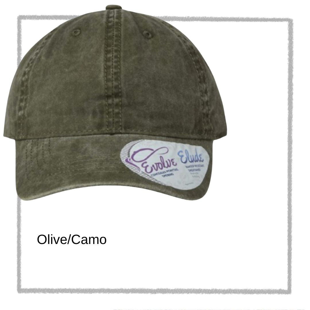 Embroidered Pony Tail Cap with Fashion Undervisor