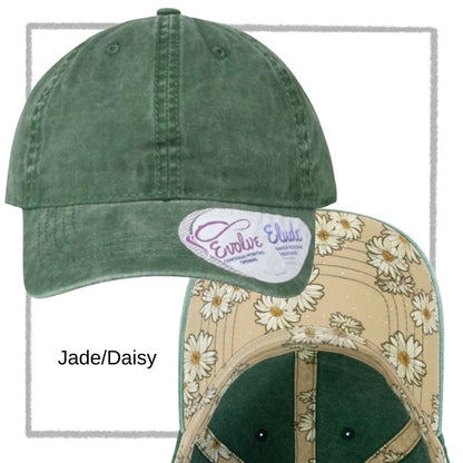 Embroidered Pony Tail Cap with Fashion Undervisor