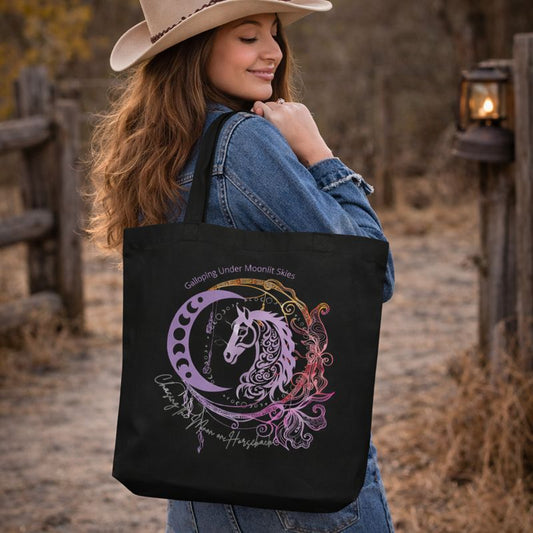 Chasing the Moon Eco Tote Bag