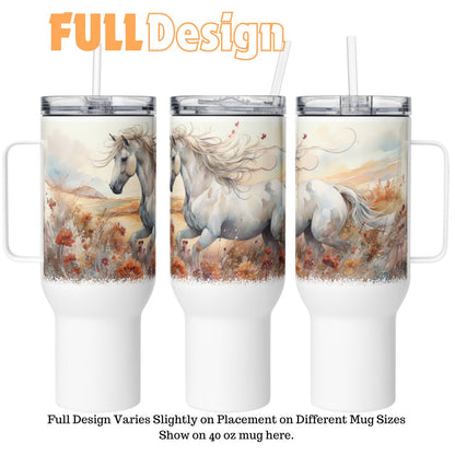 Fields of Dreams Travel Mug With Handle