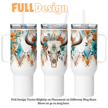 Desert Spirit Travel mug with a handle