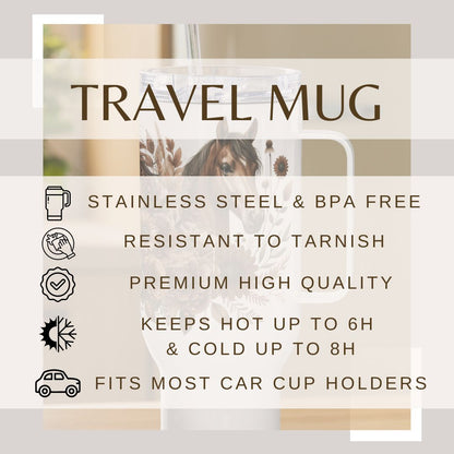 Mountain Ride Travel Mug With Handle