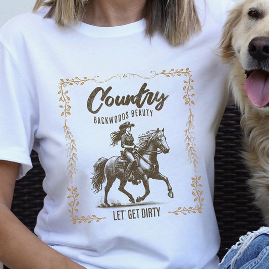 Country Backwoods Beauty Unisex t-shirt